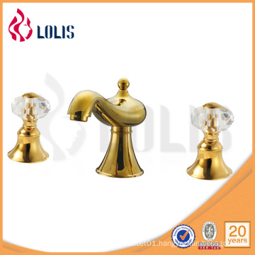 jewelry crystal royal hot decorative brass faucet mixer (LLS09153)